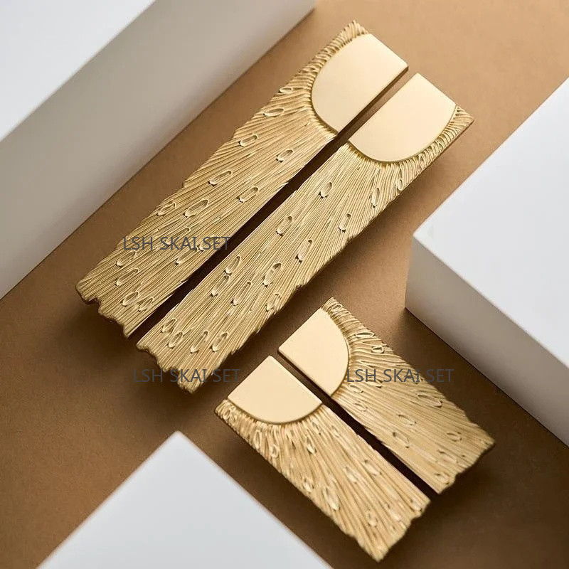 Unique Furniture Hardware - 1 buah Gagang Furnitur Kuningan dengan