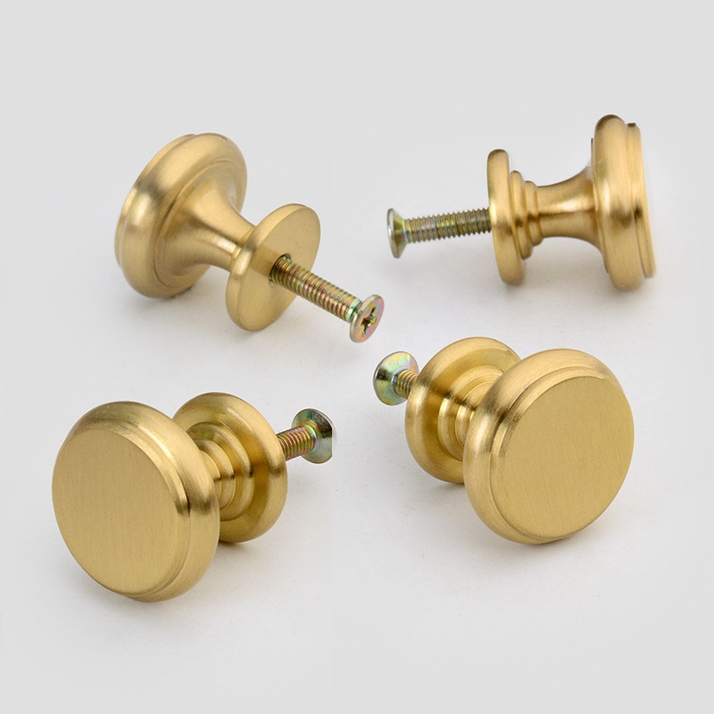Drawer Pull Gold - Kenop Kuningan Pegangan Lemari Dapur Lemari