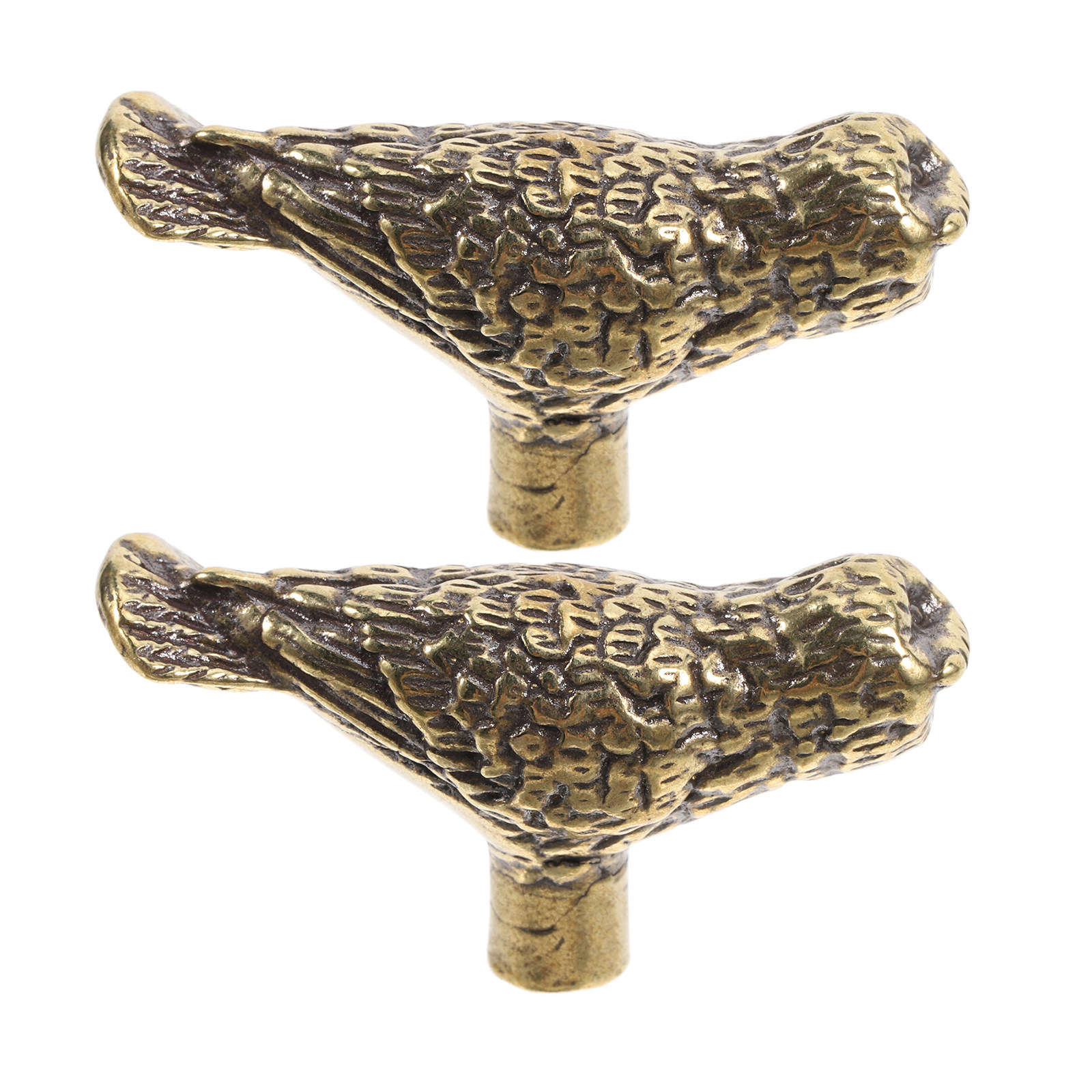 Unique Furniture Hardware - 2 Buah Gagang Lemari Berbentuk Burung