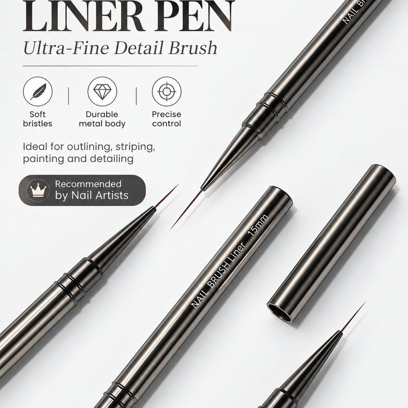 Furniture Hardware Nails - Kuas Liner Kuku Ultra Halus 6-18mm