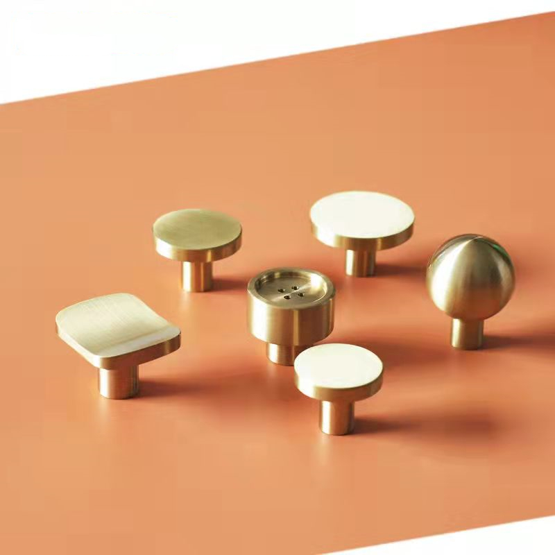 Drawer Pull Gold - Kenop Dapur Kabinet Kuningan Solid Modern