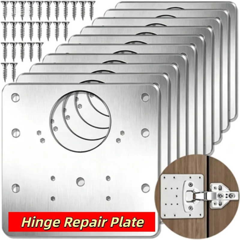 Cabinet Hinge Overlay - Pelat Perbaikan Engsel, Pelat Pemasangan Engsel