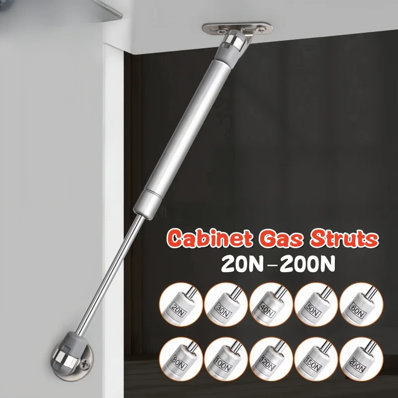 Cabinet Hinge Overlay - 20N-200N Kekuatan Tembaga Pintu Kabinet Penopang