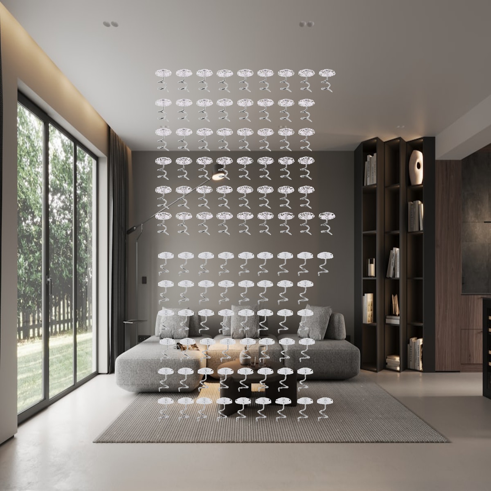 Paku Twisty Kepala Transparan, - Furniture Upholstery Hardware ulasan dan harga