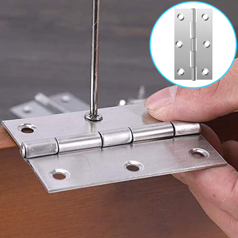 10 buah Engsel Datar Baja Taha - Furniture And Hardware Supplies ulasan dan harga