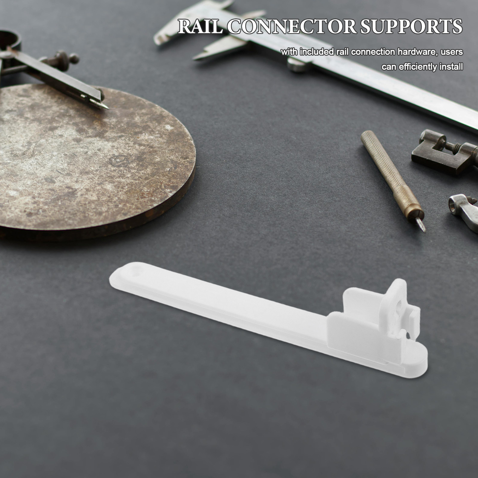 1 Set Konektor Rel Pagar Tempa - Furniture Hardware ulasan dan harga
