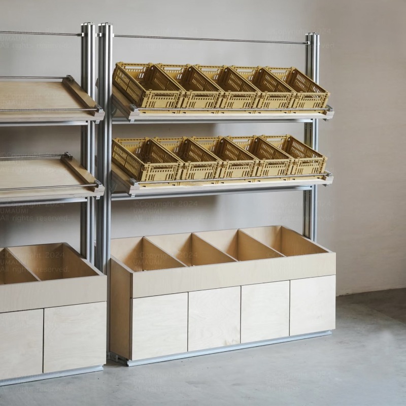 Rak Display Profil Aluminium B - Furniture And Hardware Shop ulasan dan harga
