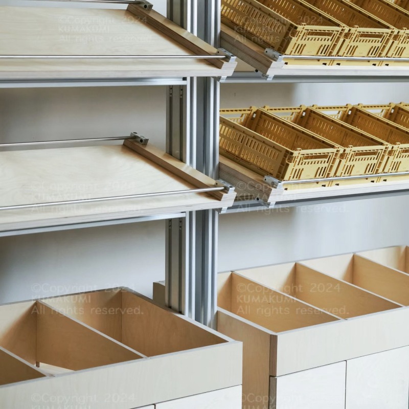 Rak Display Profil Aluminium B - Furniture And Hardware Shop ulasan dan harga