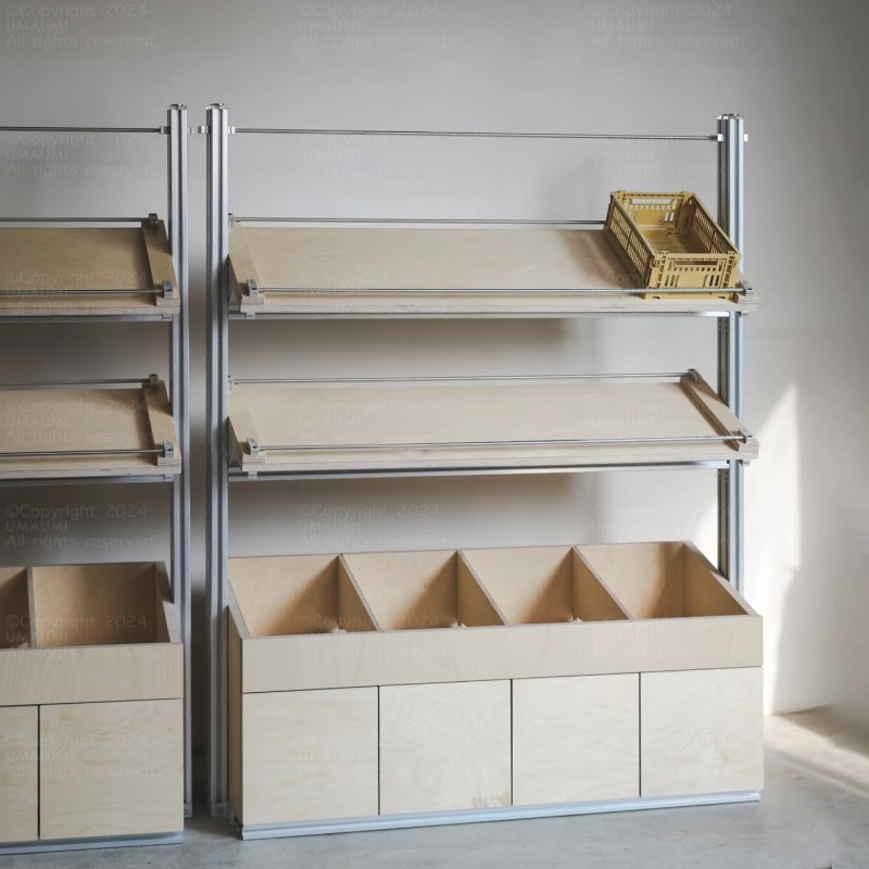 Rak Display Profil Aluminium B - Furniture And Hardware Shop ulasan dan harga