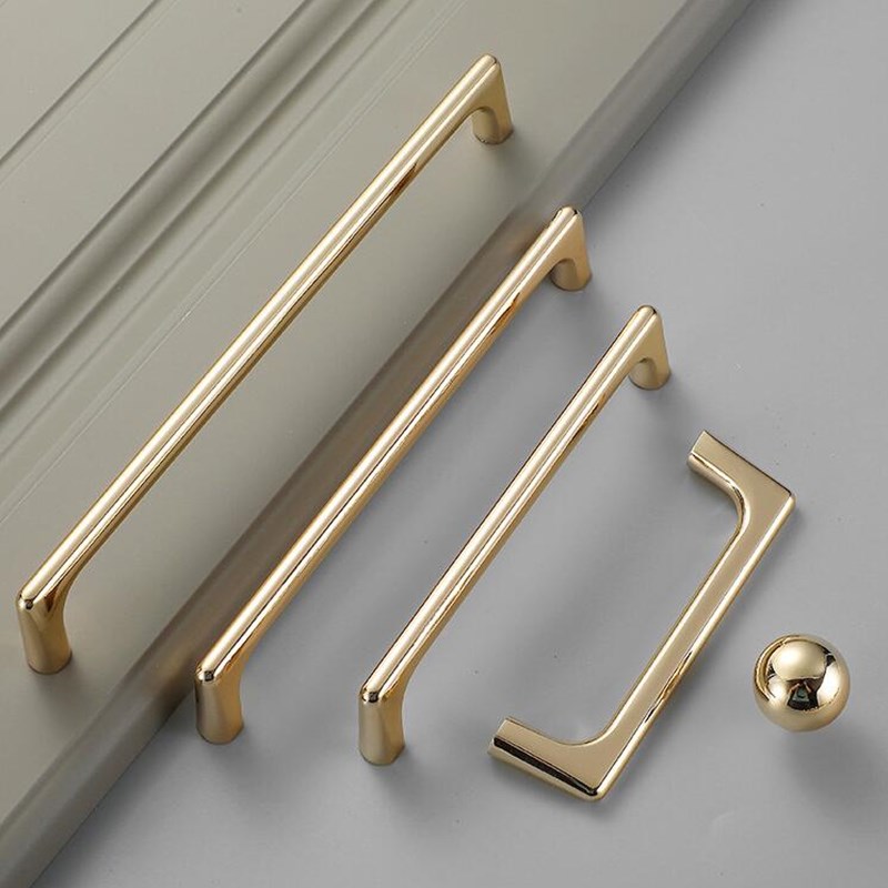 Pegangan Pintu Kabinet Dapur E - Drawer Pull Gold ulasan dan harga