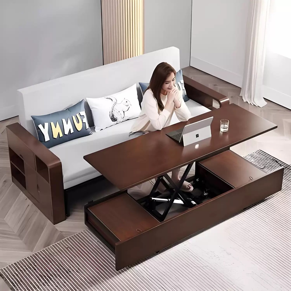 Meja Kopi Elektrik Multifungsi - Furniture Hardware ulasan dan harga