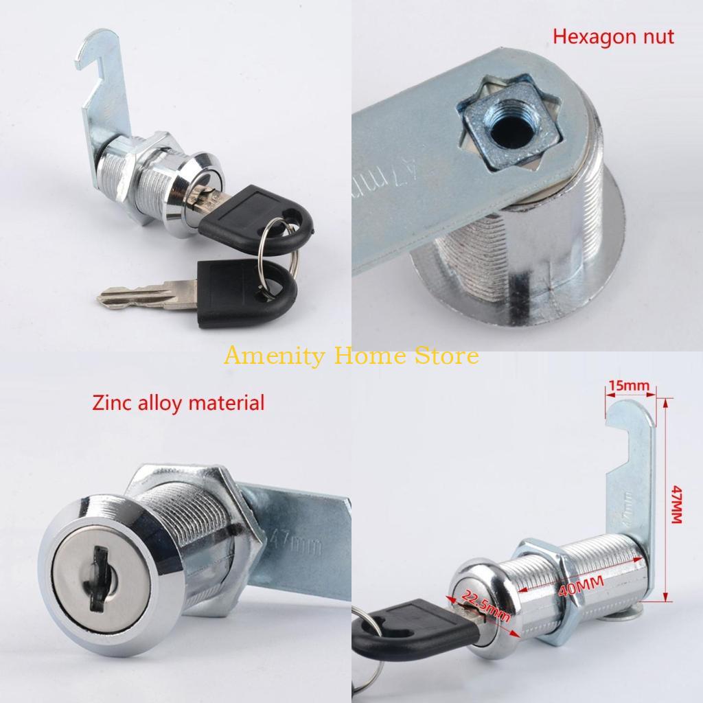 F26C Paduan Kotak Surat Kunci  - Furniture Hardware Cam Lock ulasan dan harga