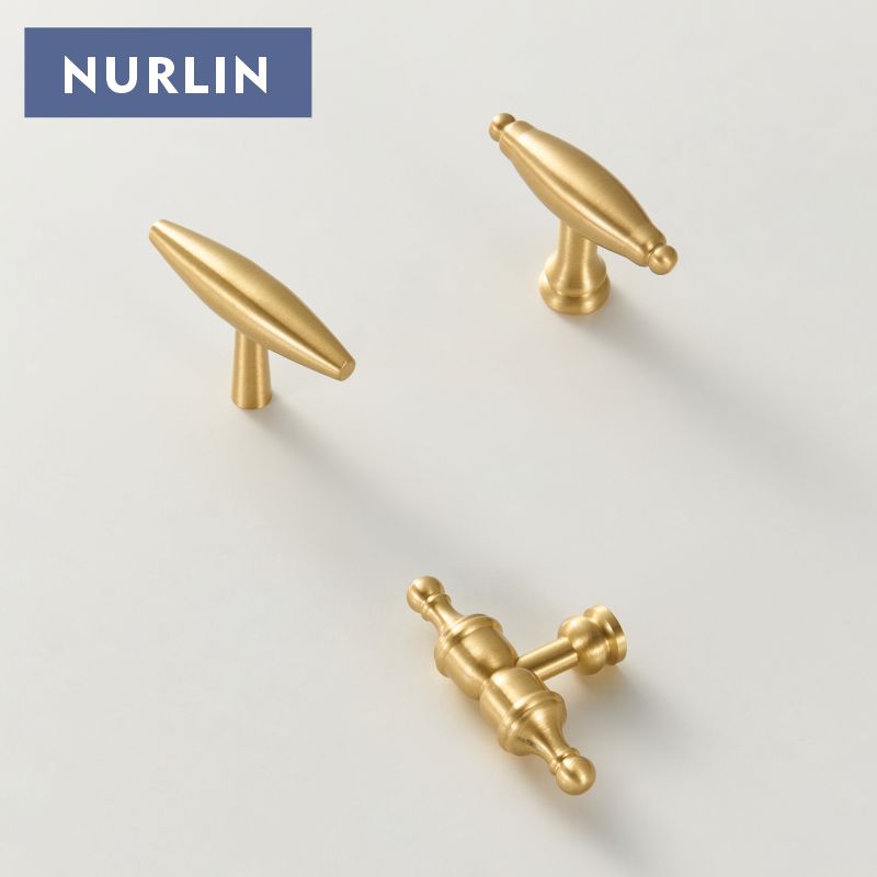 NURLIN lemari t-bar kuningan p - Drawer Pull Gold ulasan dan harga