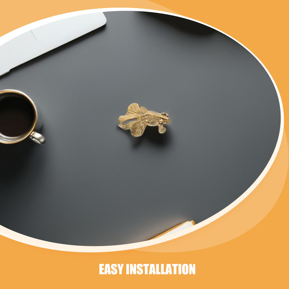 2 buah gagang berbentuk ikan m - Unique Furniture Hardware ulasan dan harga