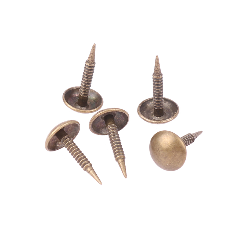 100Pcs Paku Antik Perunggu unt - Furniture Upholstery Hardware ulasan dan harga
