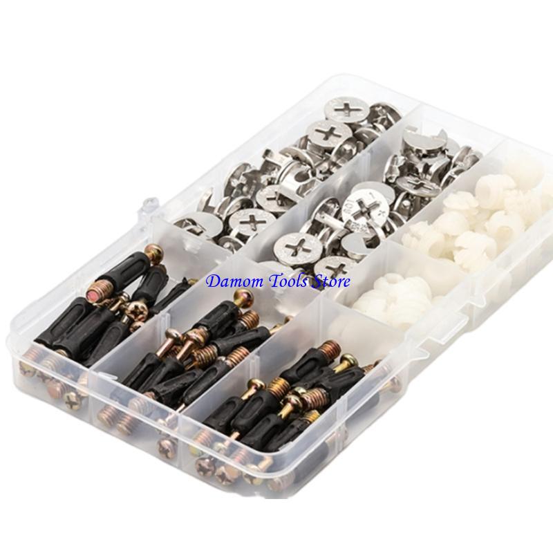 57BE Paket 108 Cams Connector  - Furniture Hardware Cam Lock ulasan dan harga