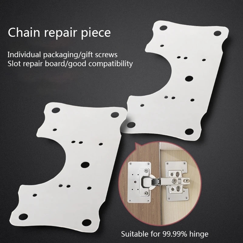 4 Buah Pelat Perbaikan Engsel  - Cabinet Hinge Overlay ulasan dan harga