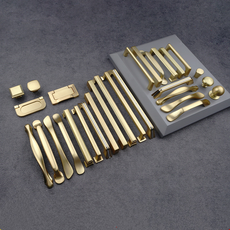 Kenop Furnitur Emas, Gagang Al - Drawer Pull Gold ulasan dan harga