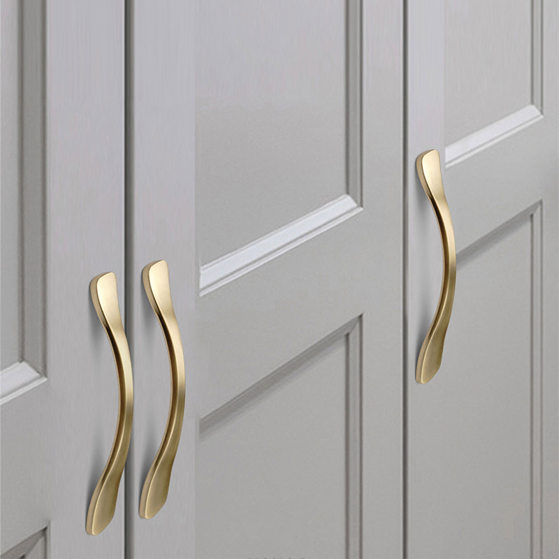 Kenop Furnitur Emas, Gagang Al - Drawer Pull Gold ulasan dan harga