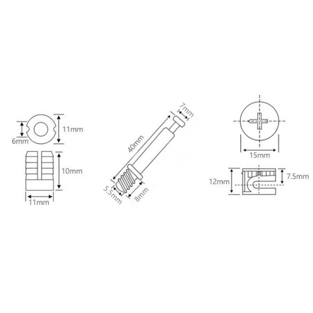 Set Perangkat Penghubung Furni - Furniture Hardware Cam Lock ulasan dan harga