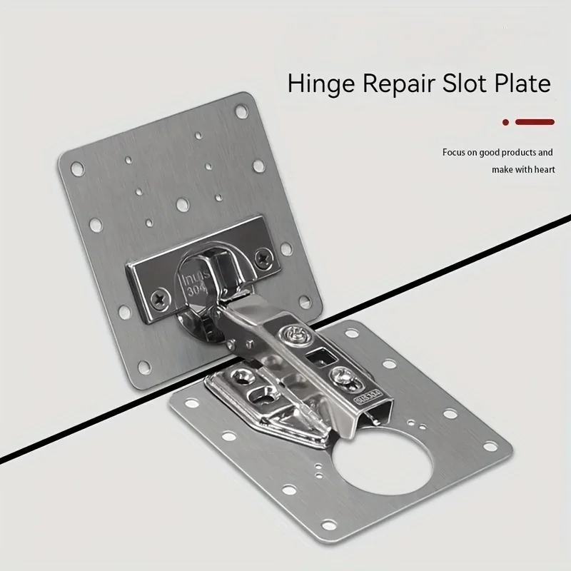 Pelat Perbaikan Engsel, Pelat  - Cabinet Hinge Overlay ulasan dan harga