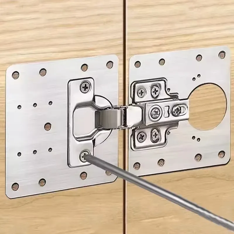 Pelat Perbaikan Engsel, Pelat  - Cabinet Hinge Overlay ulasan dan harga