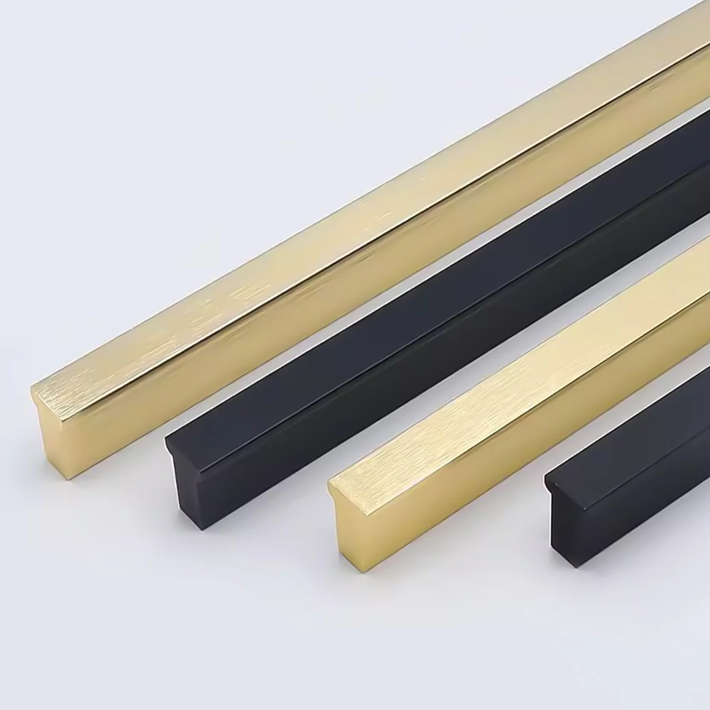 Gagang Furnitur Hitam Matte, G - Drawer Pull Gold ulasan dan harga