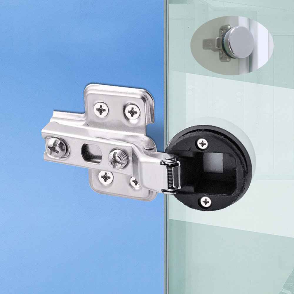 2 Buah Engsel Pintu Kaca Peran - Furniture And Hardware Supplies ulasan dan harga