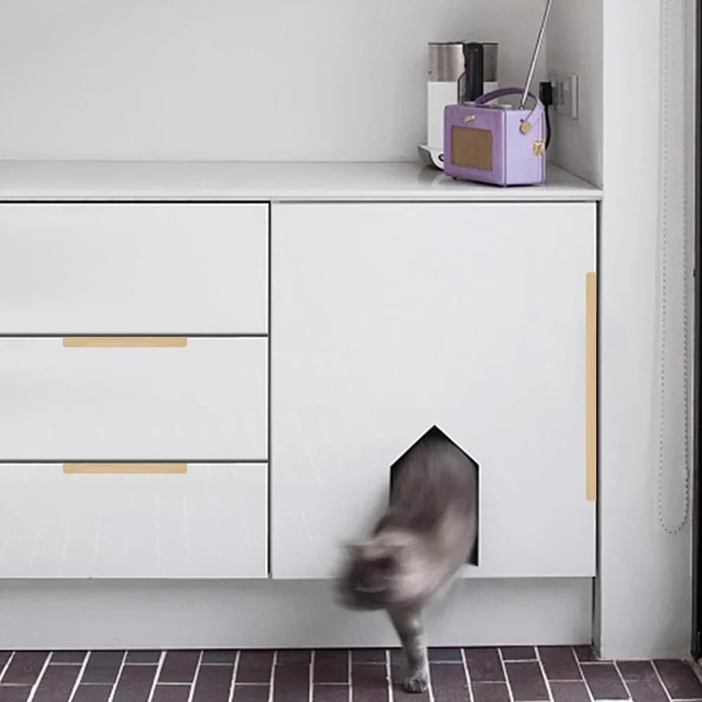 Pegangan Furnitur Tersembunyi  - Drawer Pull Gold ulasan dan harga